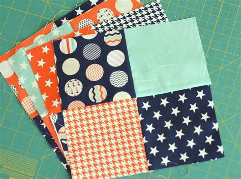 Easy Beginner Four Patch Quilt Tutorial Great Way To Use A Variety Of