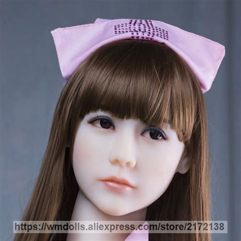 Wmdoll Real Sex Dolls Head Sex Oral Realistic Silicone Japanese Love