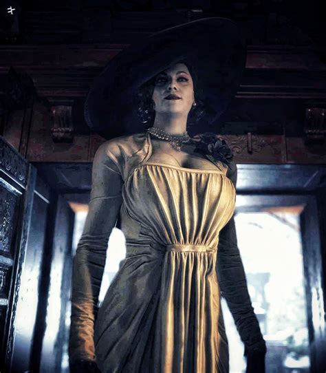 Alcina Dimitrescu Lady Dimitrescu Tall Lady Resident Evil Village