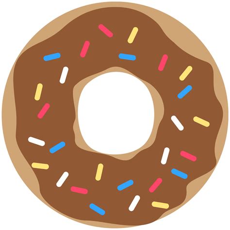 Free Printable Donut Template Facit Coloring Templates