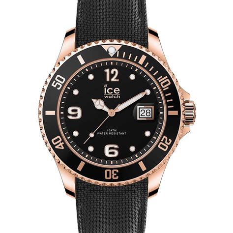 Share your moments with #icewatch! Montre ICE Steel Black Rose-Gold Large 016766L - Ice Watch ...