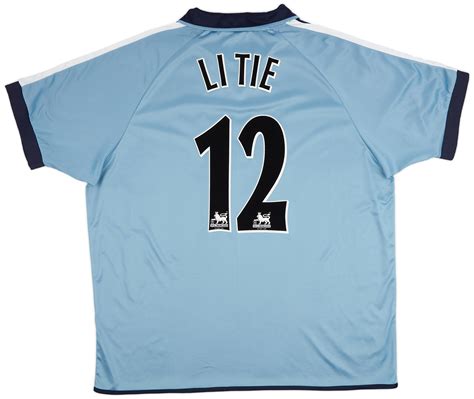 2003 04 Everton Third Shirt Li Tie 12 9 10 Xxl