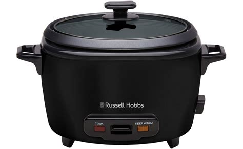Russell Hobbs Turbo 10 Cup Rice Cooker Black RHRC20BLK Retravision