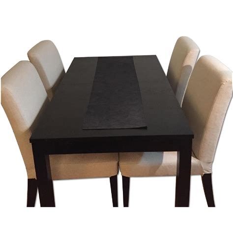 Ikea Bjursta Extendable Table W 4 Chairs Aptdeco