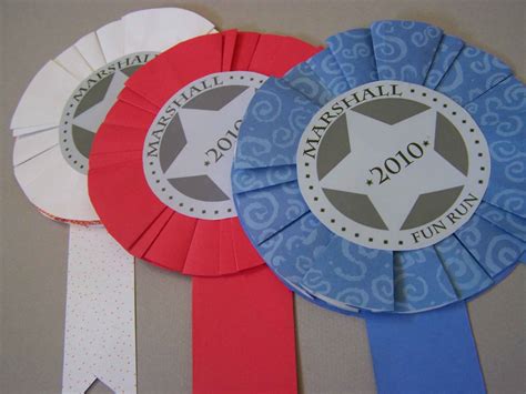 Made By Me Shared With You How To Make Paper Award Ribbons