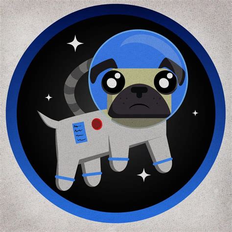 Space Pug Space Dog Dogs Pugs