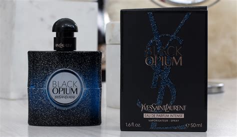 Bring On The Night Ysl Black Opium Eau De Parfum Intense Stylescoop