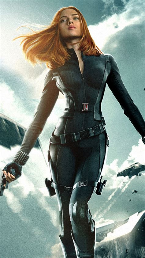 Captain America The Winter Soldier Black Widow Wallpaper For 1080x1920
