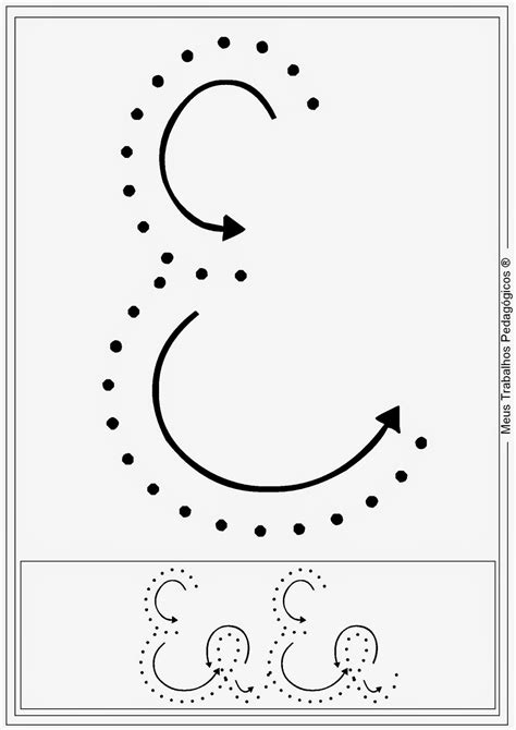 Blog Professor Zezinho Alfabeto Completo Pontilhado Com Setas