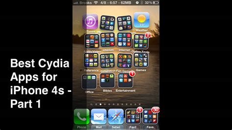 Best Cydia Apps For The Iphone 4s Ios 501 Part 1 Youtube