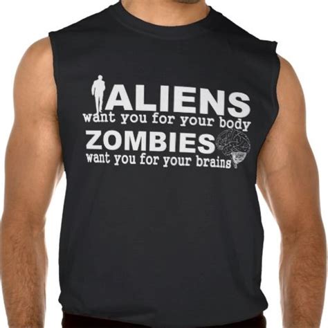 Aliens And Zombies Want Your Tee Sleeveless Tee Mens Sleeveless Shirts Sleeveless Shirt