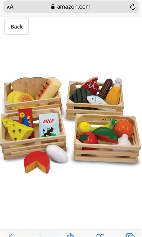 Melissa And Doug Food Groups Hobbies And Toys Toys And Games On Carousell