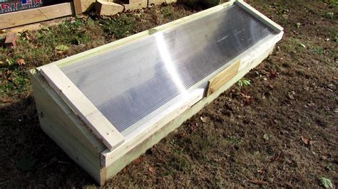How To Build A 4 Season Cold Frame With A Removable Polycarbonate