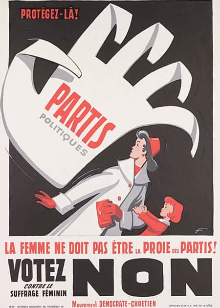 Ces prises de positions pour la votation populaire du 4 mars 2018 seront définies à l'occasion de l'assemblée des délégués du 27 janvier à. Le suffrage féminin en Suisse - Droit de vote des femmes