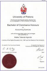 Photos of University Degree With Honours