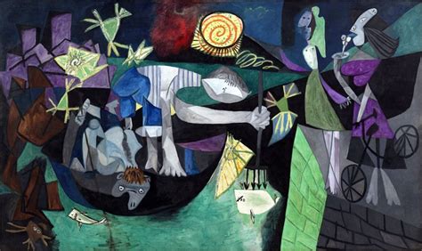 Pablo Picasso Night Fishing At Antibes 1939 Museum