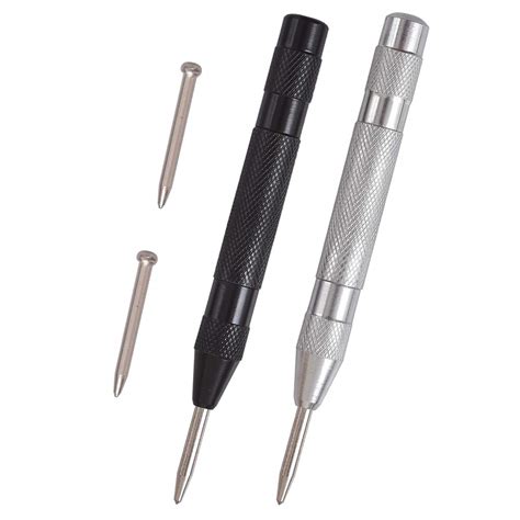 Buy Cozihom 2 Pack Automatic Center Punch 5 Inches Spring Loaded