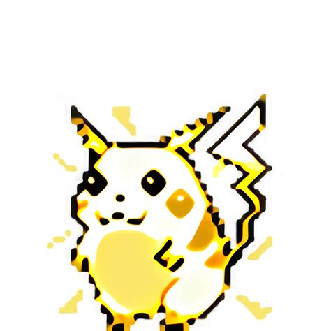 Pikachu Floating Pixel Art Pokemon Sprites Pokemon Sahida