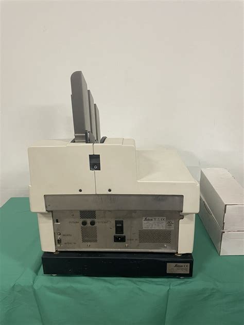 Used Leica Ip S Inkjet Microscope Slide Cassette Printer 0642122005 W