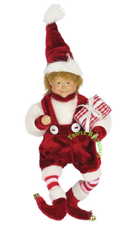 8 Whimsical Christmas Holiday Elf W T Red White E20803 Whimsical Christmas Christmas