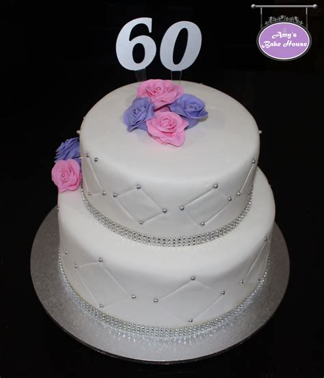 Happy 60th birthday wishes for female friend. 60th Birthday Cake | Amy's Bake House