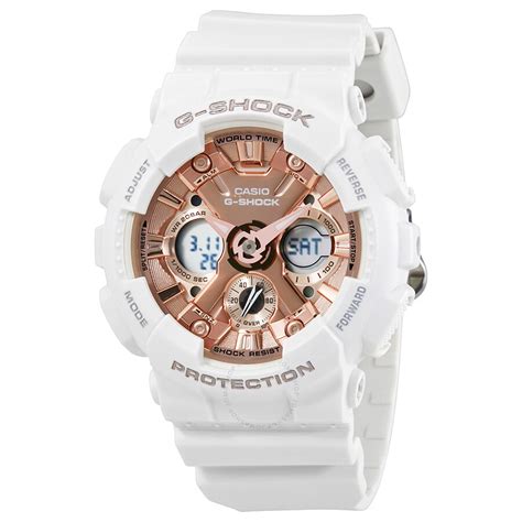 Year of first release — 2021 / 450$ *average amazon price, we may earn commission from purchases best for: Casio G-Shock S Series Rose Gold Dial Ladies Sports Watch ...