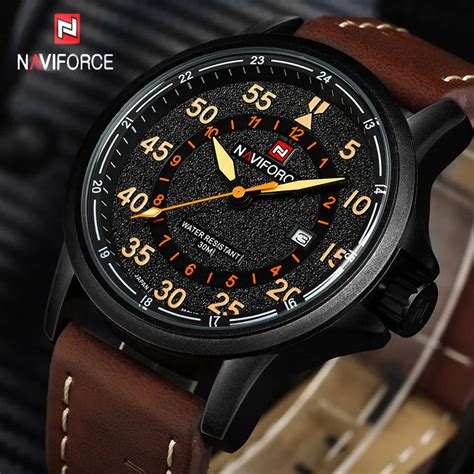Nobda Outdoor Men ∞ Quartz Quartz Watch Chronograph Military Watch For