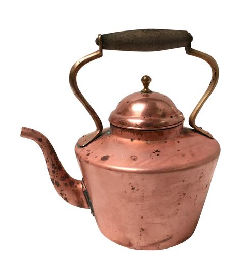 Antique English Copper Teapot | Chairish