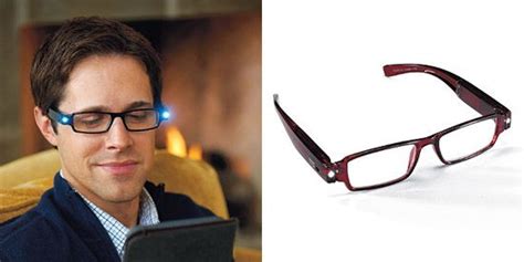 led reading glasses put the light exactly where you need it the red ferret journal glasses