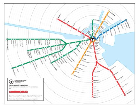 Mbta Map With An Silver Line Extension And A Blue Line Extension Transitdiagrams