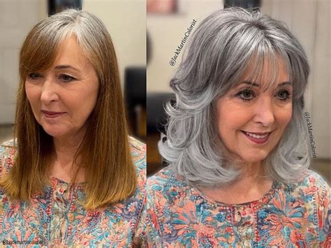 26 Gorgeous Ways Older Women Are Coloring Gray Hair