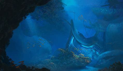 Wallpaper Fantasy Art Planet Artwork Underwater Space Vrogue Co