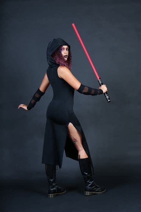 Womans Sith Costume Star Wars Cosplay Sexy Adult Halloween Etsy