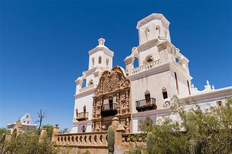San Xavier Mission Tucson Arizona Photograph By Jon Berghoff Fine