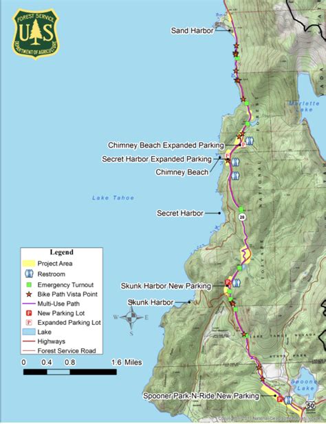 Tahoe East Shore Trail Extension Tahoe Fund