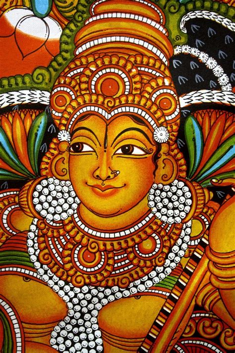 Pin By Siva On Kerala Mural Paintings Mural Painting Kerala Mural