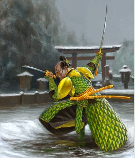 Mirumoto Dragon Clan Thunder From Legend Of The Five Rings Samurai