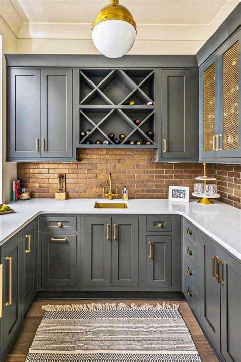 50 Cute Grey Kitchen Cabinets Design Ideas For Home Page 4 Of 50
