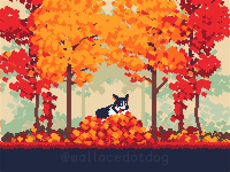 Autumn Pixel Art