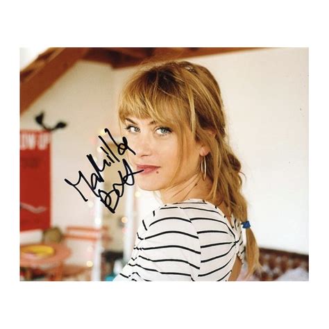 Signed Autograph BISSON Mathilde All Autographes Com
