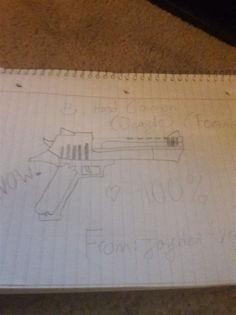 Three First Drawings Of Fortnitehand Cannon Dark Voyager And Ravin