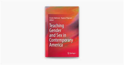 ‎teaching Gender And Sex In Contemporary America On Apple Books