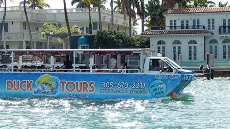 Duck Tours South Beach Boat Tours In Magic City