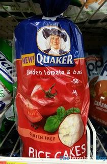 I have an intolerance to wheat and these are the best! Quaker Garden Tomato & Basil Rice Cakes | theimpulsivebuy ...