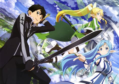 Papel De Parede Para Celular Anime Sword Art Online Arte Da Espada