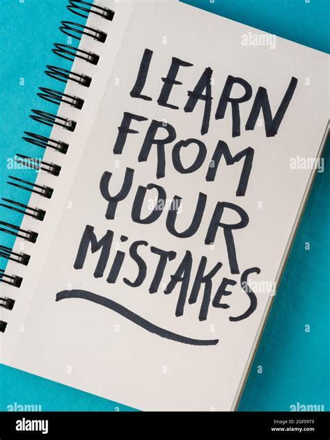 Learn From Failure Hi Res Stock Photography And Images Alamy