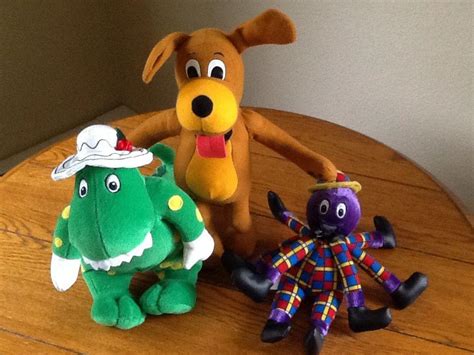 The Wiggles Plush Toy Dorothy The Dinosaurmusicwags The Doghenry