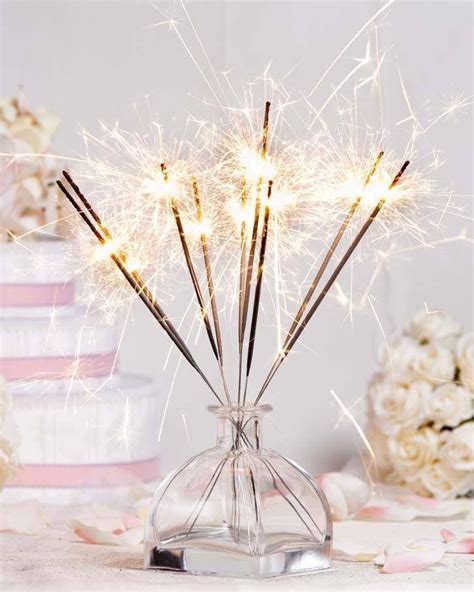 100 X Cheap Big Wedding Gold Sparklers Party Decorations New Years