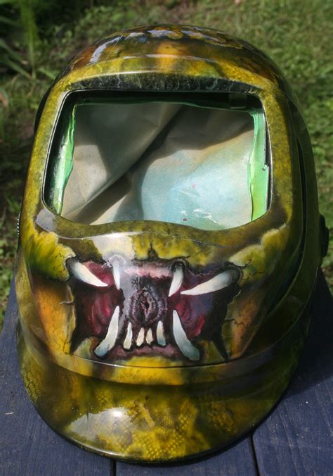 Don't pile on the stickers, get your custom paint job done now. 1000+ images about Custom welding hoods on Pinterest ...