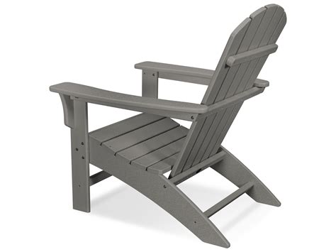Trex Outdoor Furniture Yacht Club Adirondack Chair In Stepping Stone Trxtxad410ss
